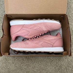 Reebok classic pink men shoes